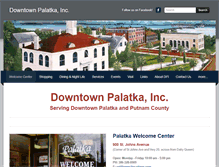 Tablet Screenshot of palatkadowntown.com